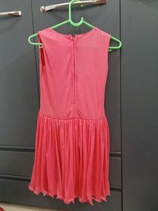 Girls Cute Pink 4 Piece Dress