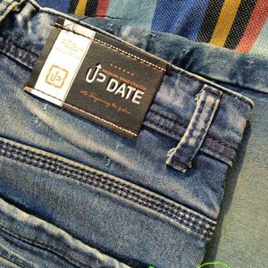 Dark Wash Straight Leg Jeans