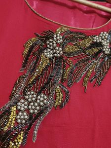 Embellished Pink Ethnic Kurta Palazzo Set