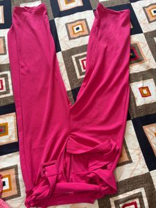 Pink Belted Trousers