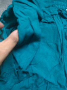 Sea Green Colour Palazzo Pant