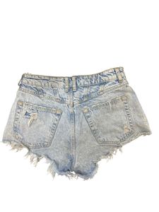 blue bershka shorts