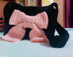 Pink🎀 Black Slingbag