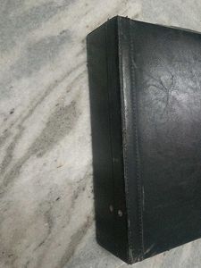 Vintage Black Briefcase