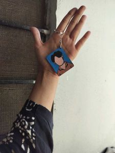 Custom Arabic Couple Keychain