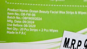 Ocean Beauty- one Go Facial Waxing Strips(20strip)