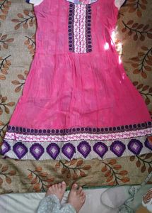Pink Ethnic Dress