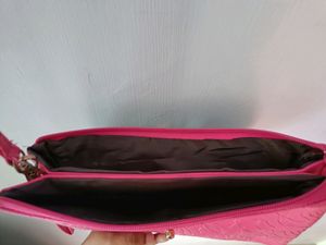 Pink Sling With Detachable Strap