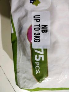 75 Pcs Baby Diaper Pants new born size