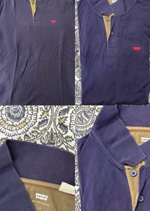 Levi's Navy Blue Polo Shirt