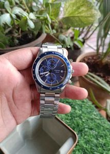 Fossil Watch blue dail