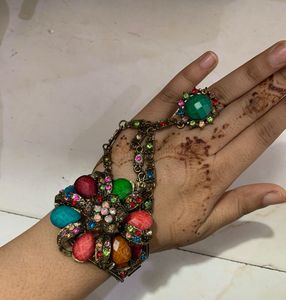 Multi Colour Metal Bracelet