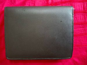 Pure Leather Black Wallet For Car
