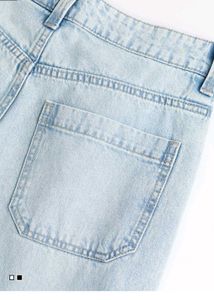 H&amp;M Light Wash Cargo Jeans