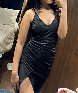 Street Style Store Bodycon Slit Dress (XS)
