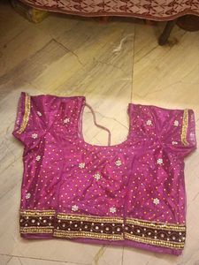 Lehenga Choli With Out Dupatta Fabric Net