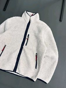 TOPTEN Cream Fleece Jacket
