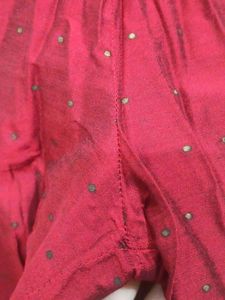 Srishti Maroon Festive Silk Palazzo Pant