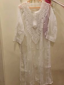 Elegant White Kurta