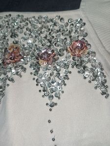 Embellished Sleeveless Top
