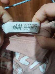 H&amp;M pink T Shirt