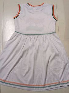 Tri Colour Girl Frock