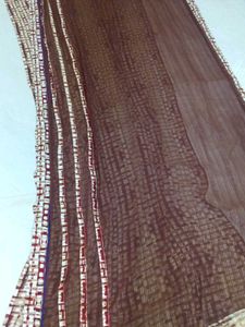 Brown Saree