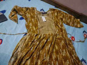 Fashionable *Mustard* Kurti