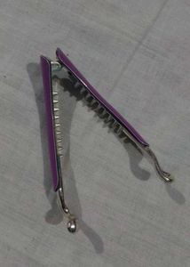 Purple Hair Clip