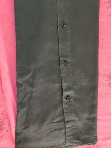Black Full Sleeve Formal Shirt 42 Size
