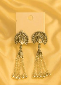 Ethnic Silver Earrings