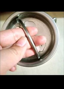 A  Steel Milk Can Or Container