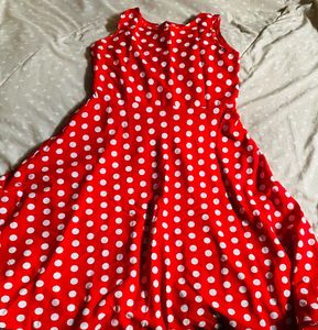 Red Polka Dot Dress❤️