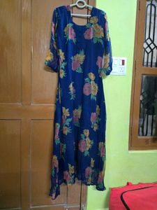Floral Print Kurta