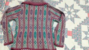 Vintage Knit Cardigan (L)
