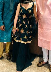 Sharara Suit With Duptta