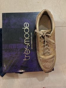 Gold Tresmode Sneakers Partywear