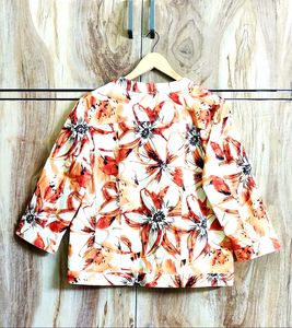 Cotton Printed Jacket Size-36-38