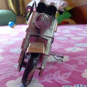 Metal Motorcycle Sculpture