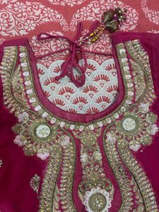 Pink Embroidered Pajmi Kameez