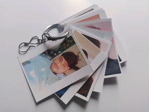 Photo Keychain Customise (Set Of 15 Pics) Size 5.5