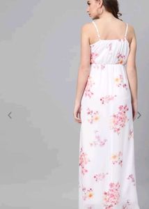 Sassafras White Pink Dress - Selling At Half Rate