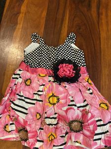 A Pretty Rose Color Frock.