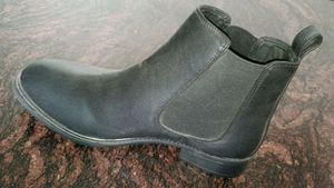 Black Leather Boots