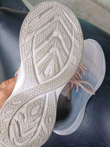 Light Pink &amp; Blue Running Shoes
