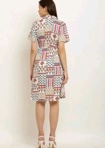 White Multi Dress