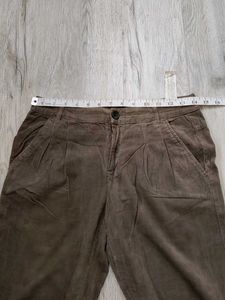 Ma348 Zara Basic Codroi Jeans Waist 28 Inches