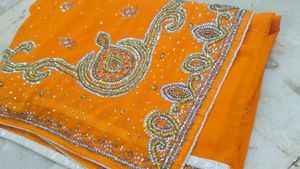 New Saree With Blouse Piece