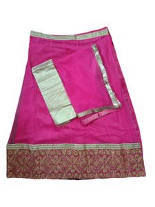 Zari Work Net Lehenga