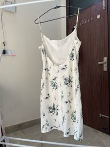 Backless Linen Dress